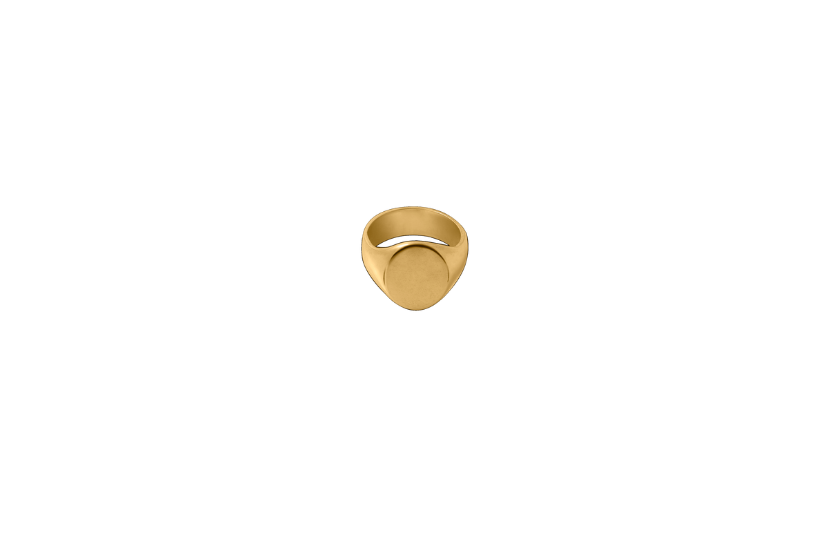 Oval signet